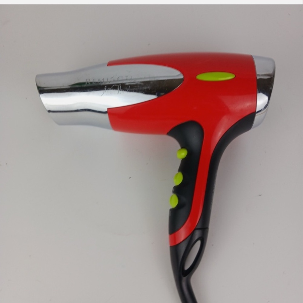 Red and Silver Hair Dryer